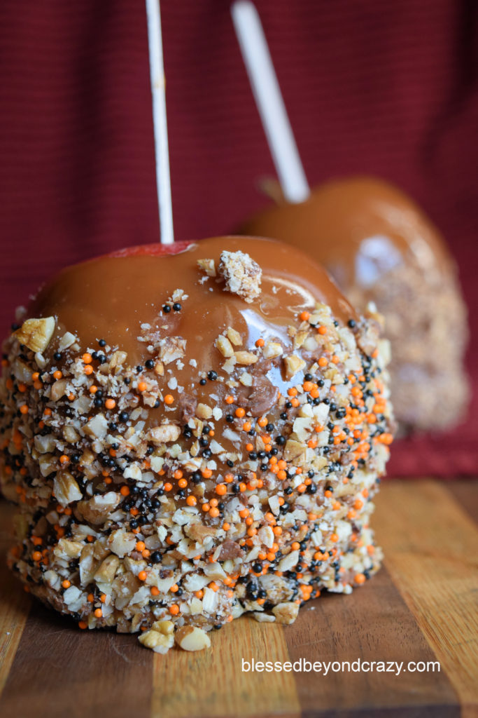 Old Fashioned Double Dipped Caramel Apples 9