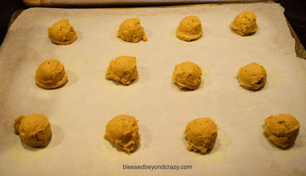 Pumpkin White Chocolate Drop Cookies 3