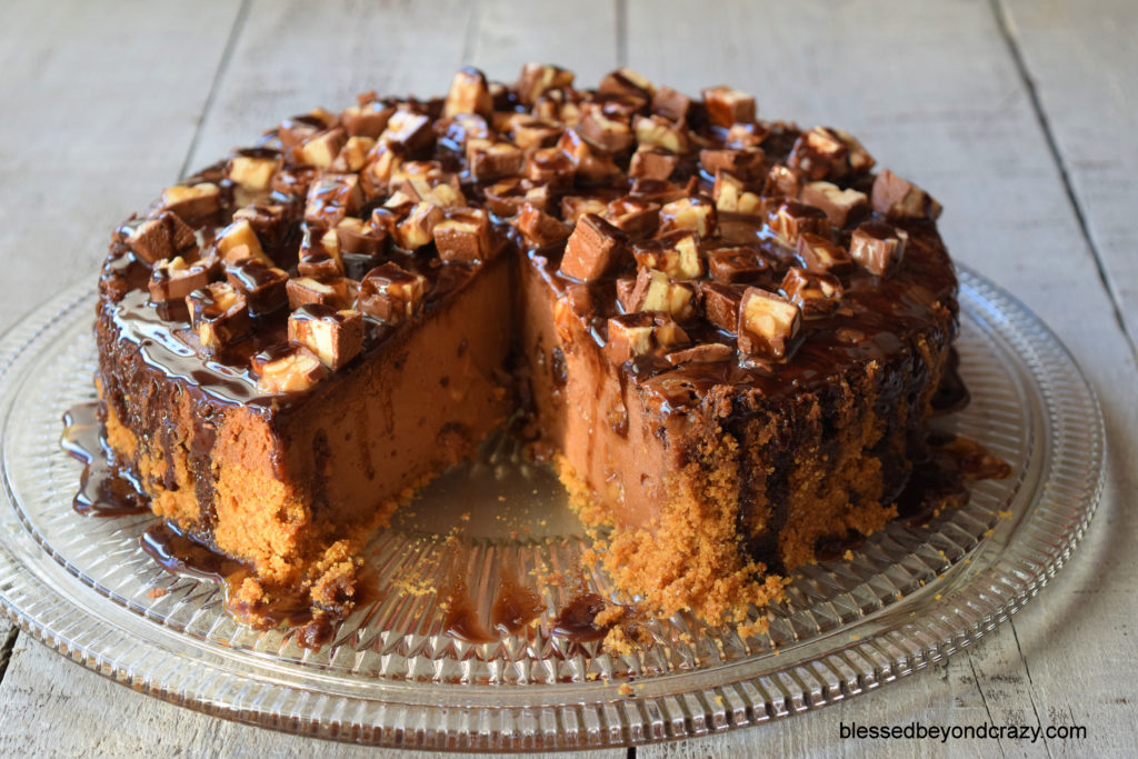 Snickers Cheesecake 8