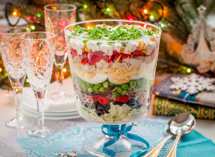 Christmas Layered Salad