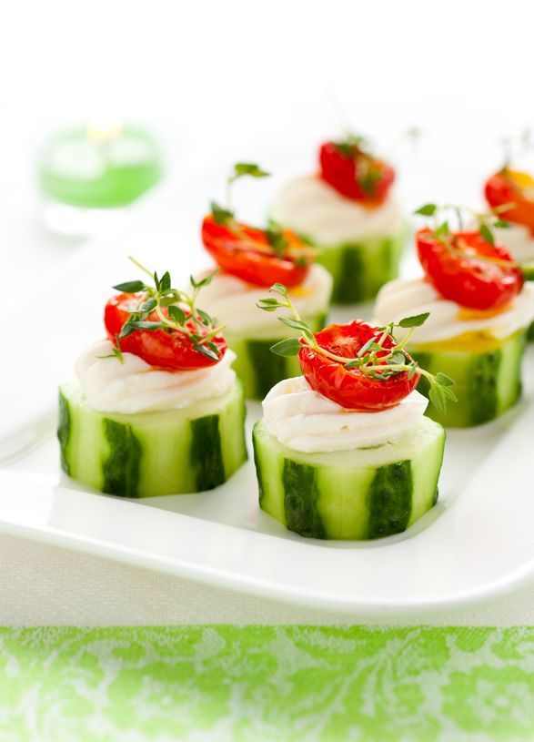 Easy Cucumber Appetizer - Blessed Beyond Crazy