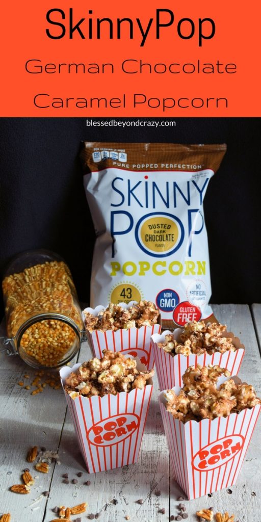 SkinnyPop German Chocolate Caramel Popcorn