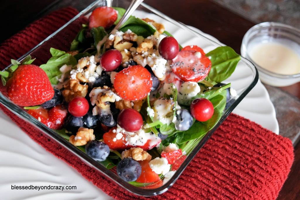 Berry Spinach Salad