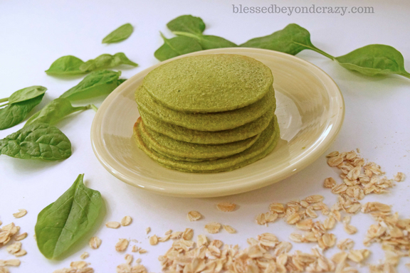 Green Protein Pancakes