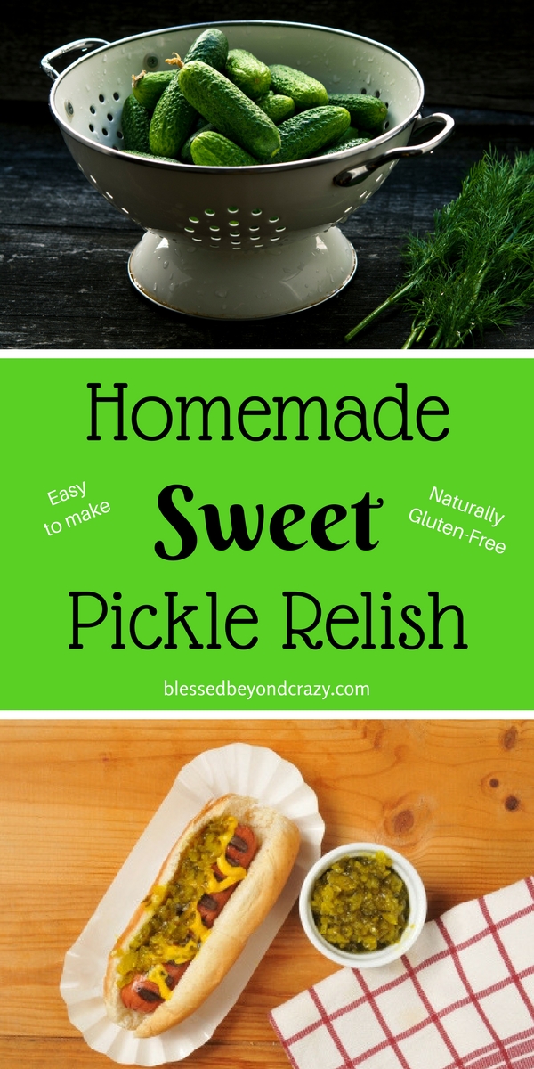 HOFFY Homemade Sweet Pickle Relish Dogs Recipe