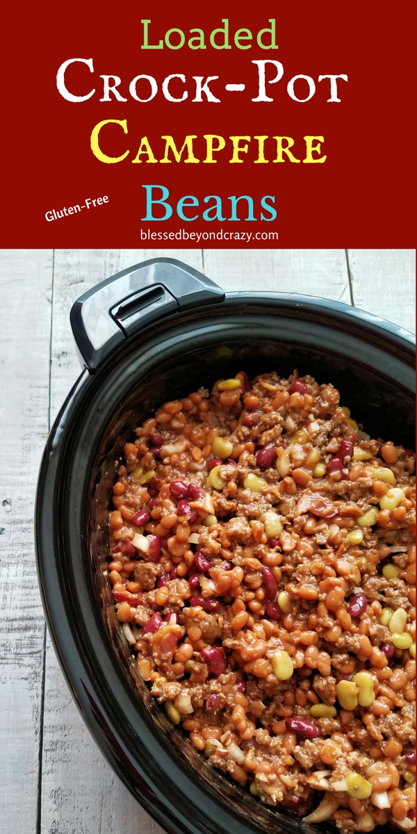 Loaded Crock-Pot Campfire Beans