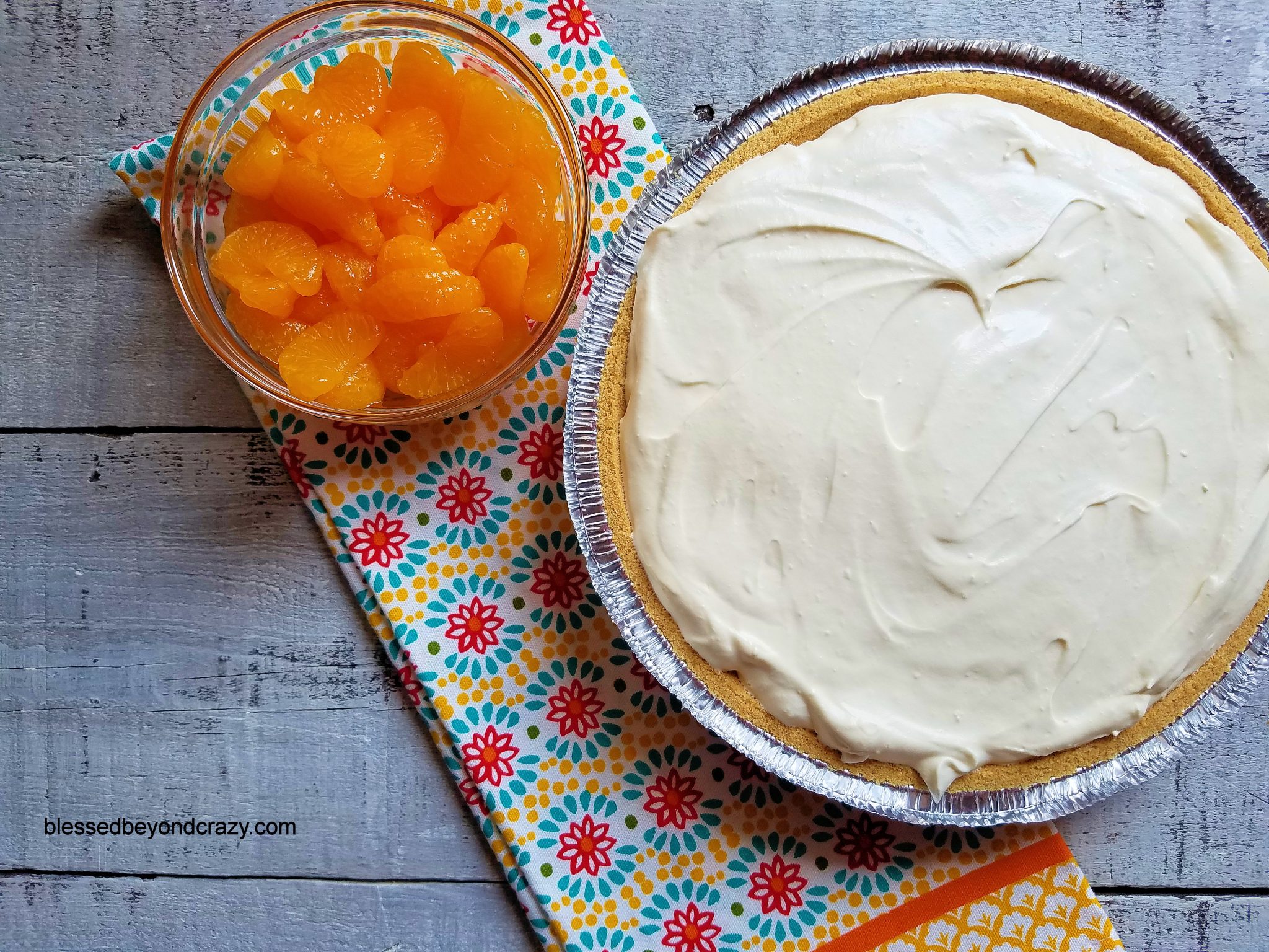NoBake Orange Creamsicle Pie Blessed Beyond Crazy