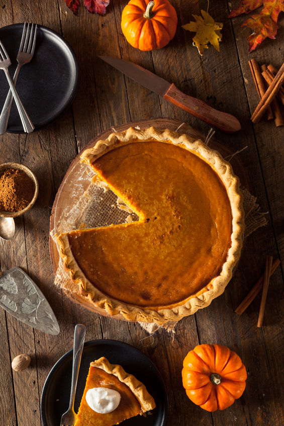 Easy Thanksgiving Pumpkin Pie 