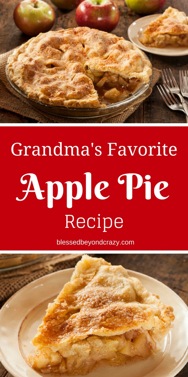 Grandma's Favorite Apple Pie Recipe