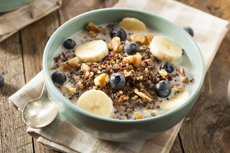 Healthy Quinoa Breakfast Bowls