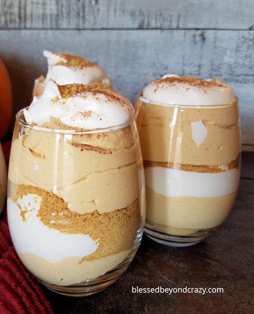 Pumpkin Mousse Parfaits