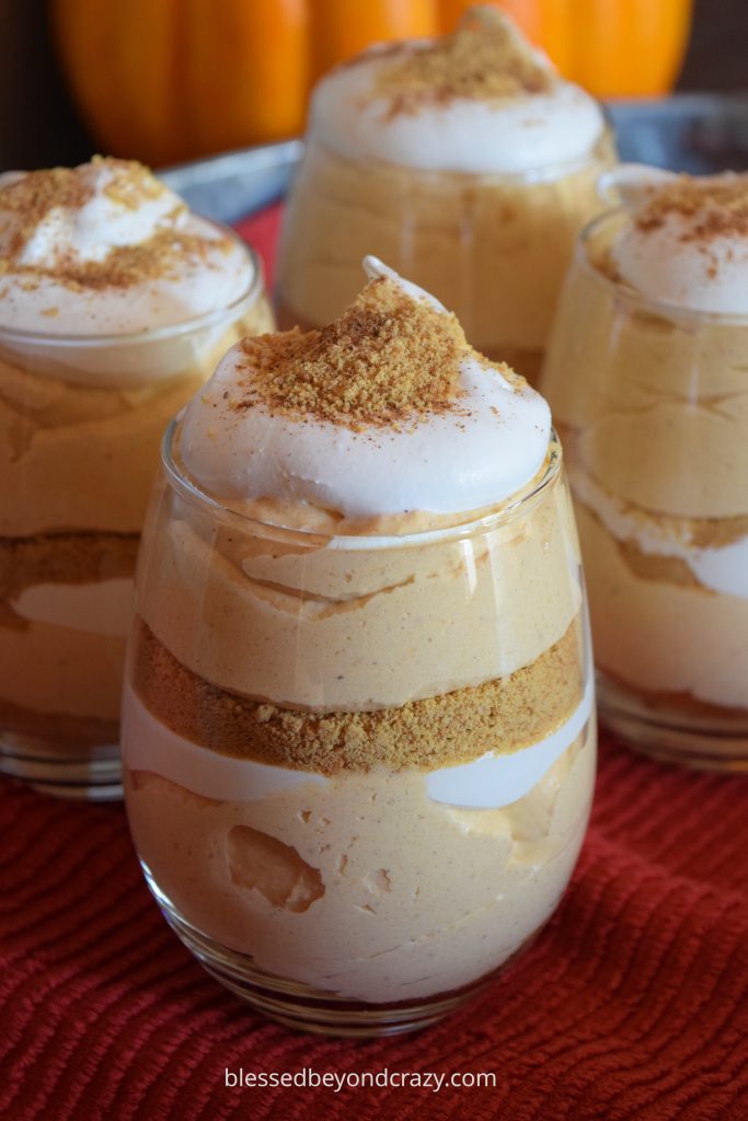 Pumpkin Mousse Parfaits