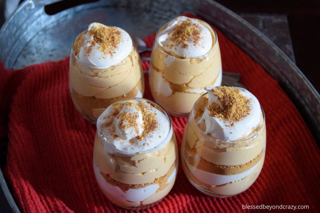 Pumpkin Mousse Parfaits