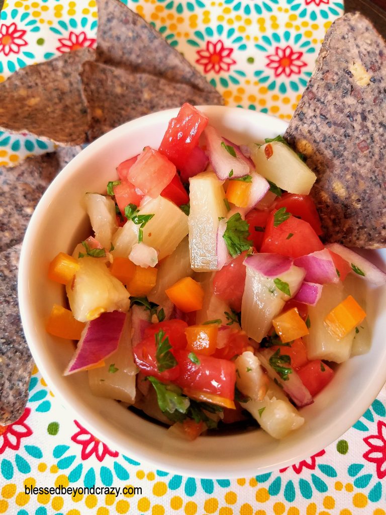 Pineapple Tomato Salsa