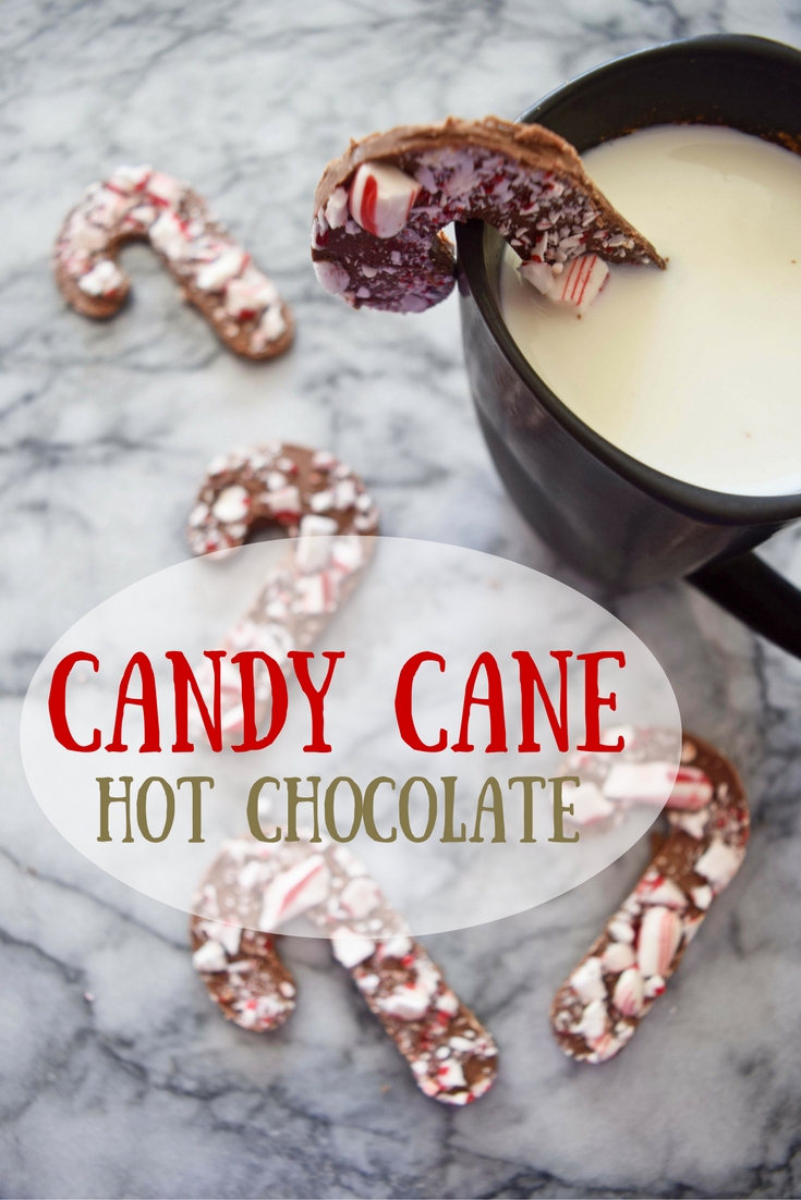 candy cane hot chocolate