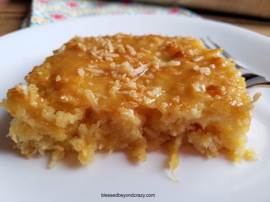 Pineapple Coconut Sheet Cake