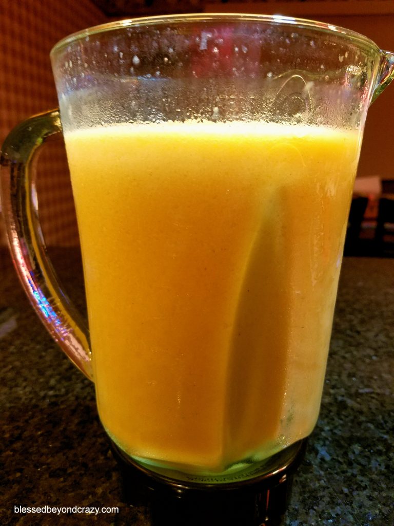 Refreshing Orange Smoothies