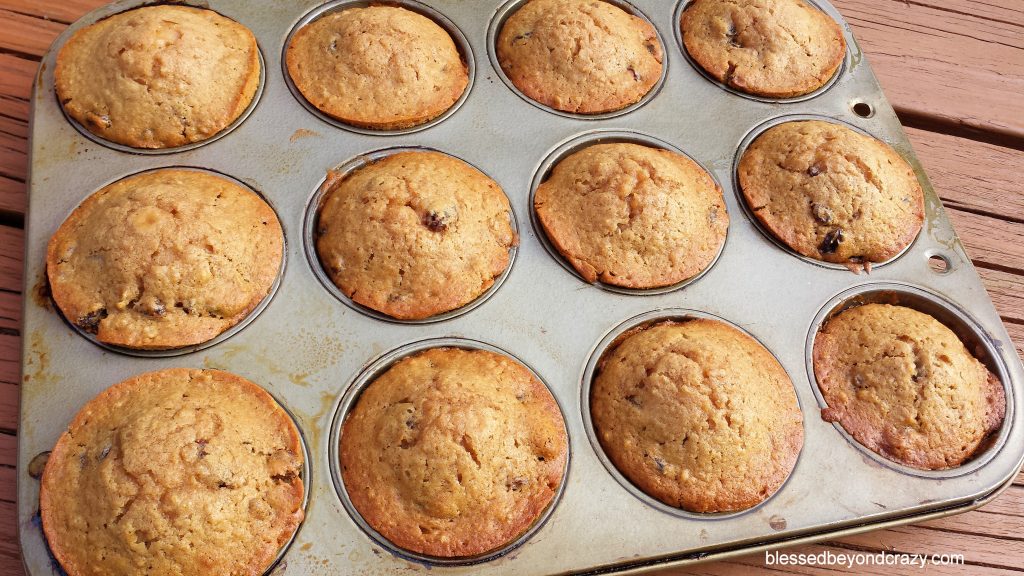 Breakfast Oatmeal Muffins