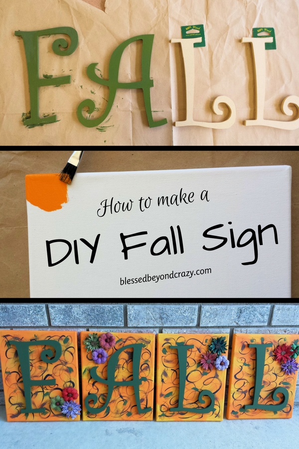 DIY Fall Sign