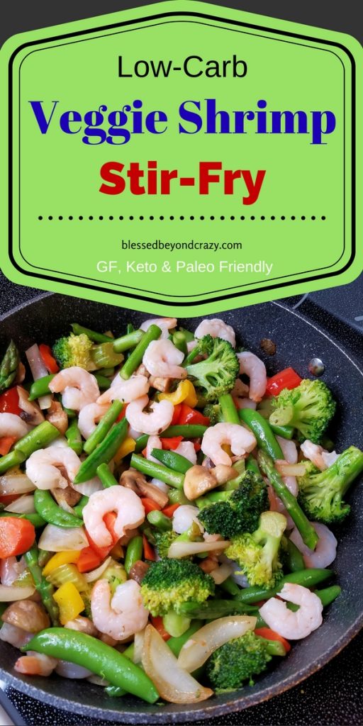 Low-Carb Veggie Shrimp Stir-Fry