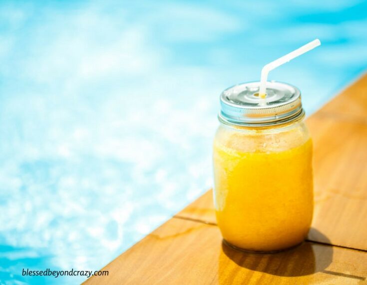 Refreshing Orange Smoothies