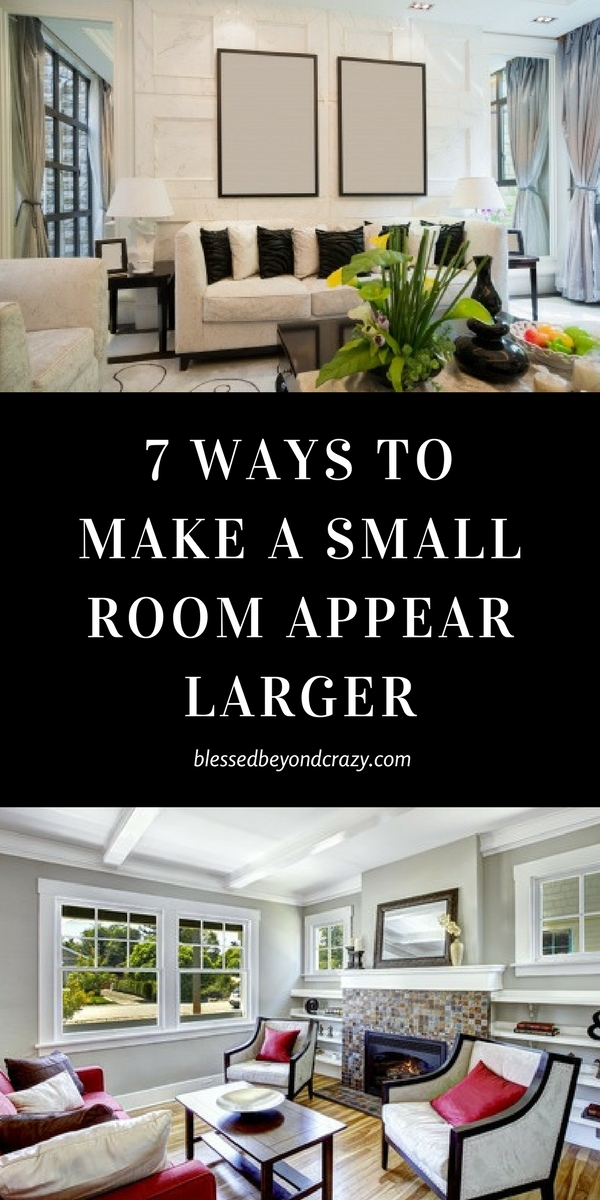 7 Ways to Make a Small Room Appear Larger