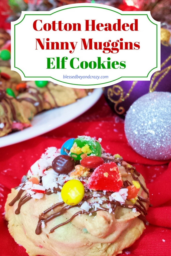 Cotton Headed Ninny Muggins Elf Cookies