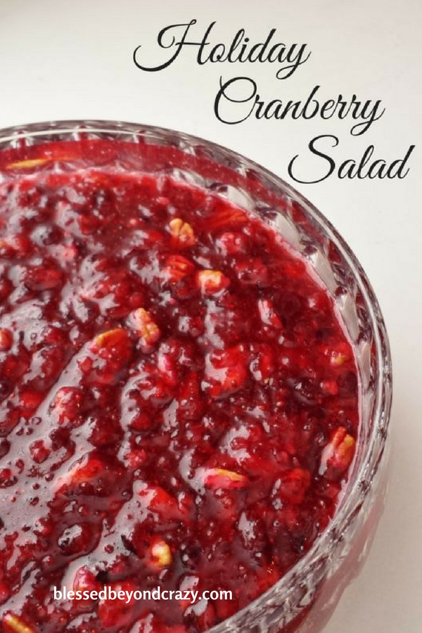 Holiday Cranberry Salad