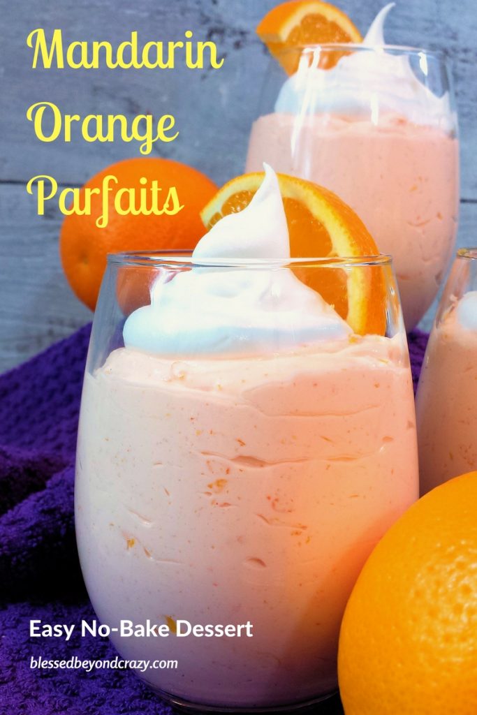 Mandarin Orange Parfaits