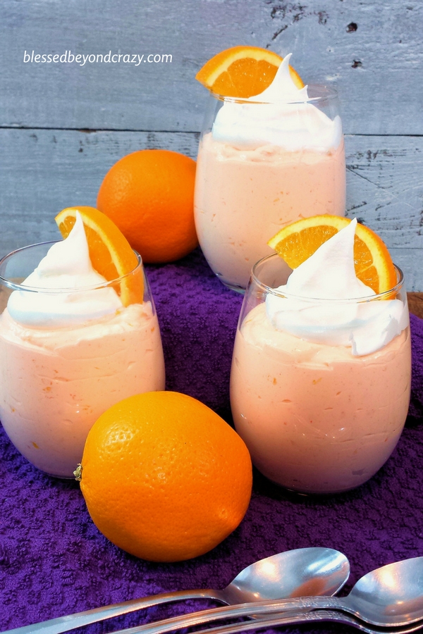 Mandarin Orange Parfaits