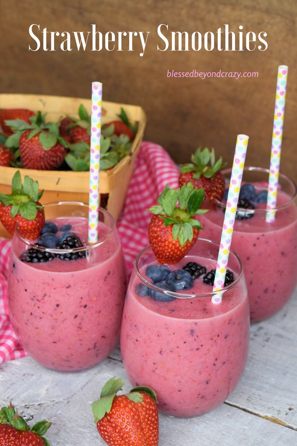 Strawberry Smoothies