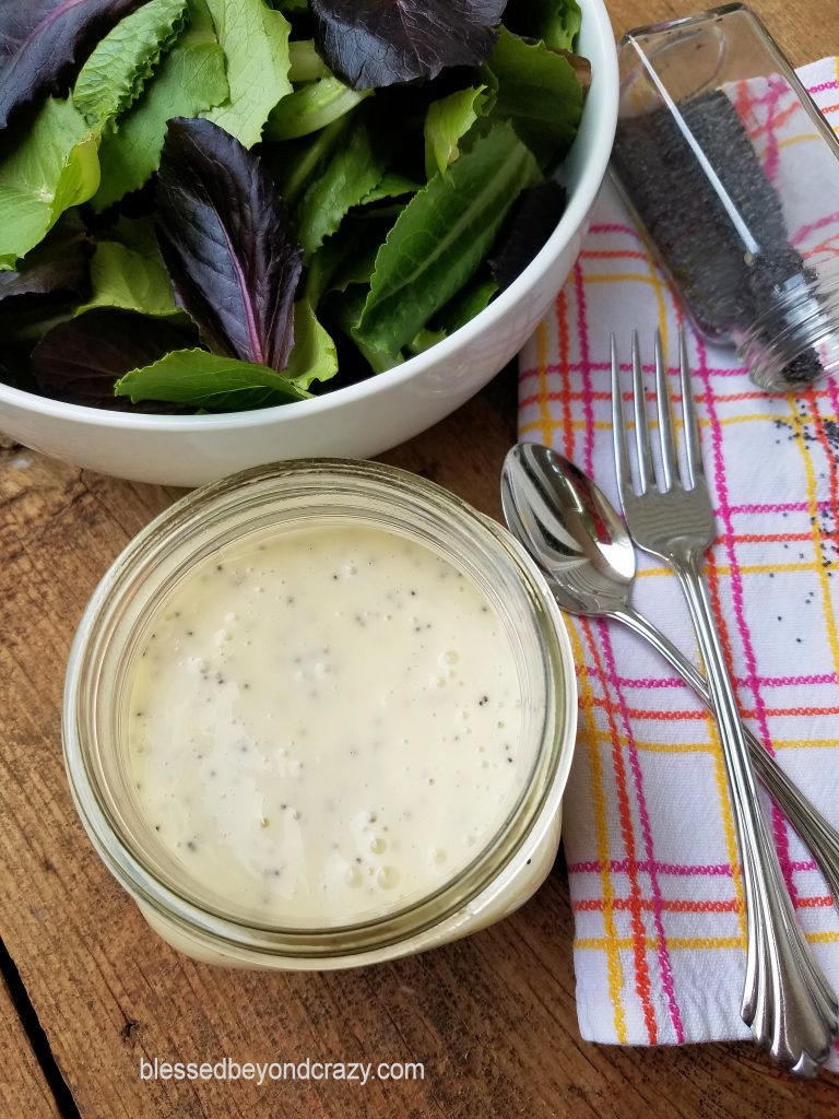 Easy Poppy Seed Dressing