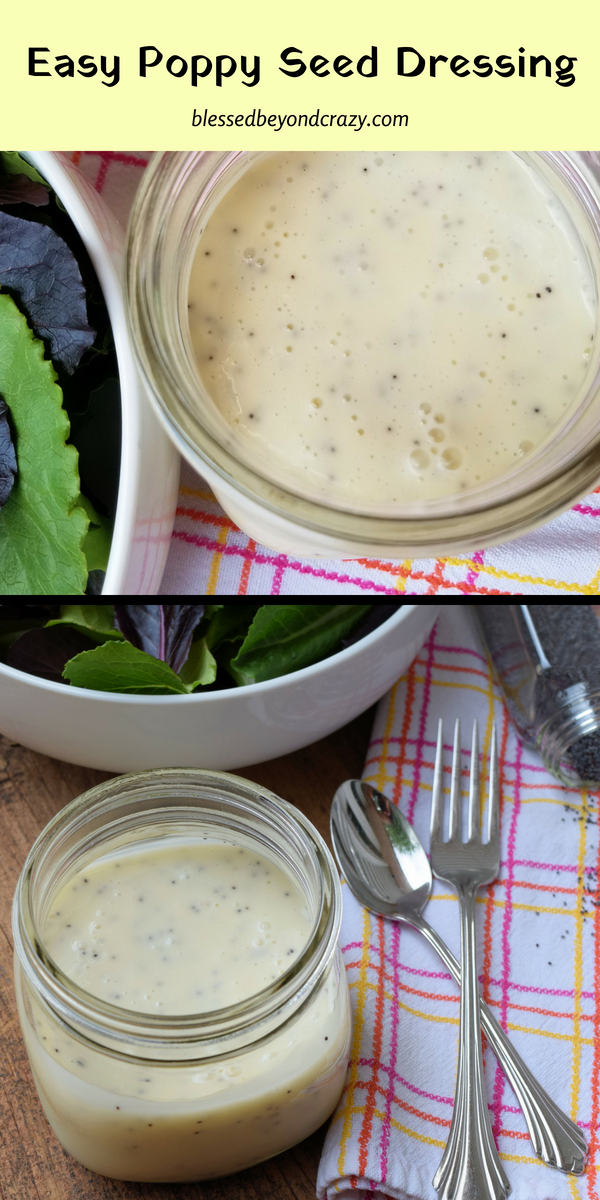 Easy Poppy Seed Dressing