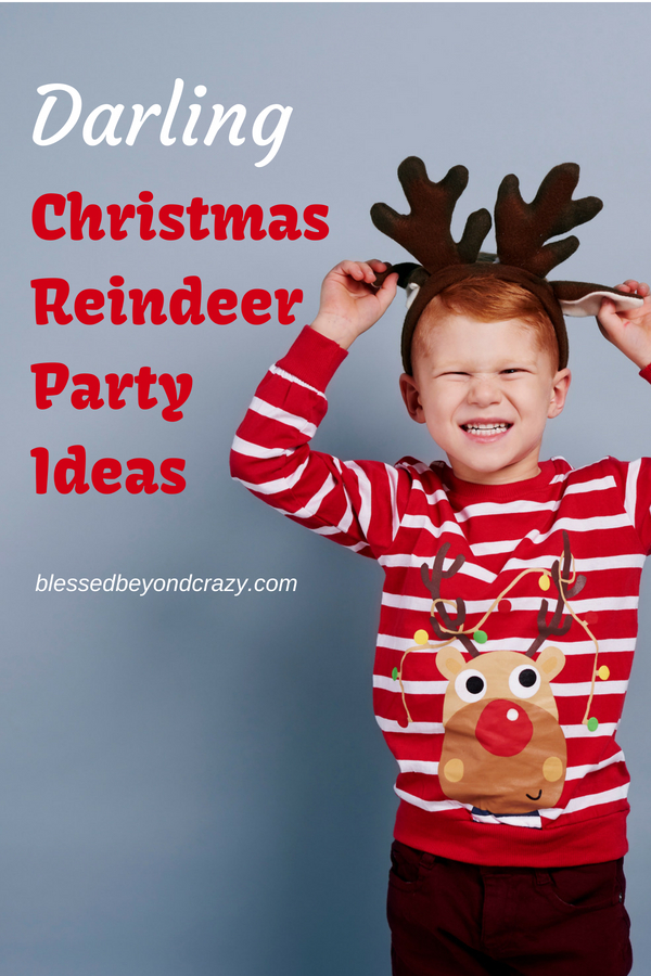 Darling Christmas Reindeer Party Ideas