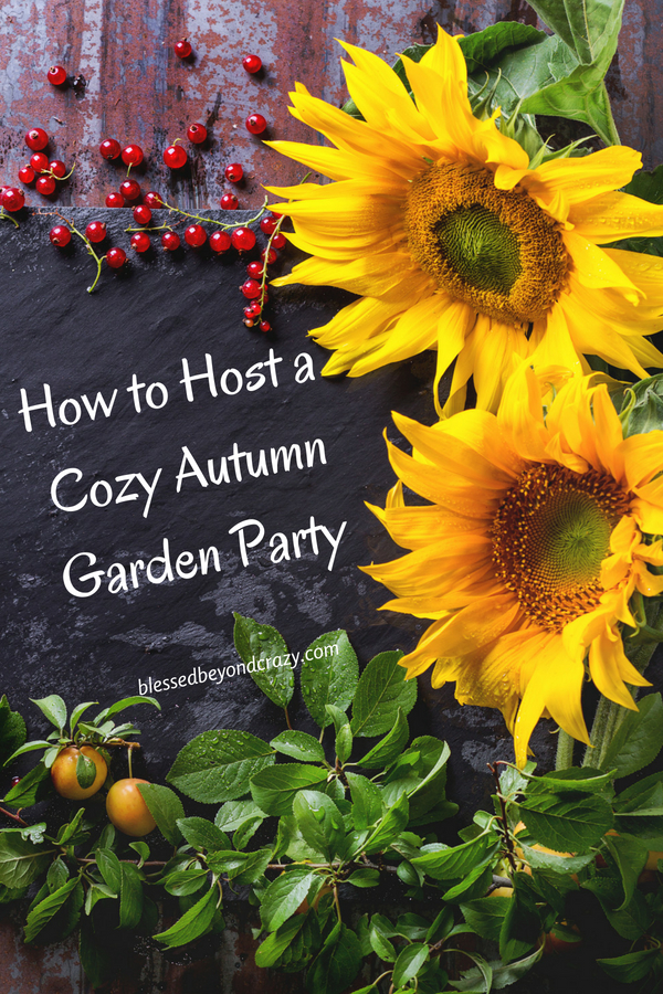 How to Host a Cozy Autumn Garden Party 