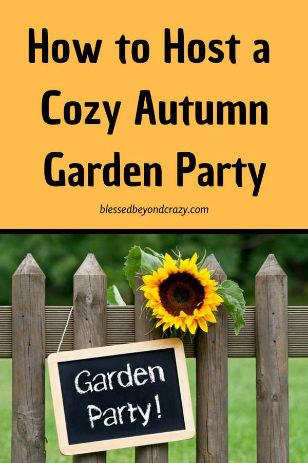 How to Host a Cozy Autumn Garden Party