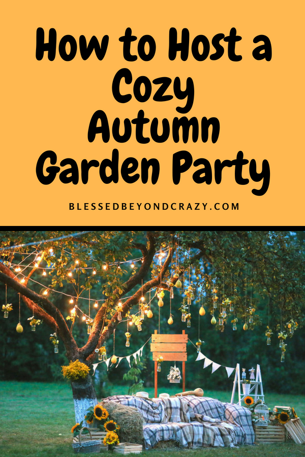 How to Host a Cozy Autumn Garden Party