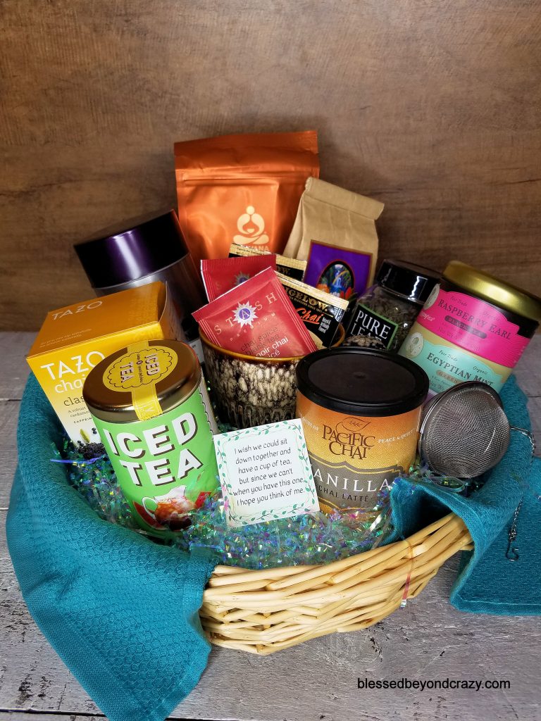 DIY Teatime Gift Basket