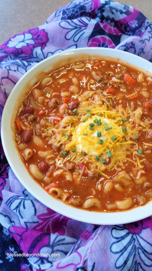 Copy Cat Olive Garden's Pasta e Fagioli 