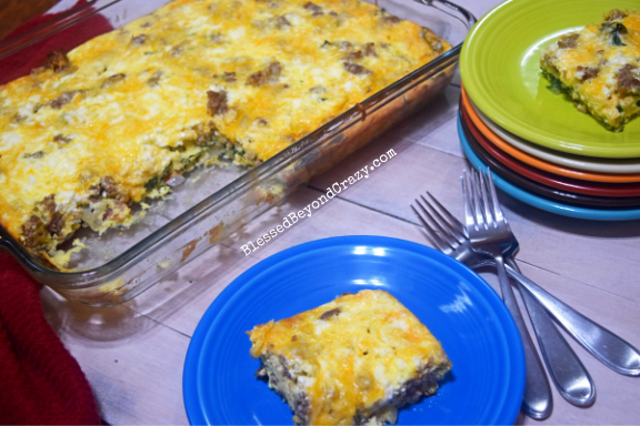 Healthy Breakfast Casserole 