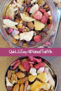 Quick and Easy All Natural Trail Mix - Blessed Beyond Crazy
