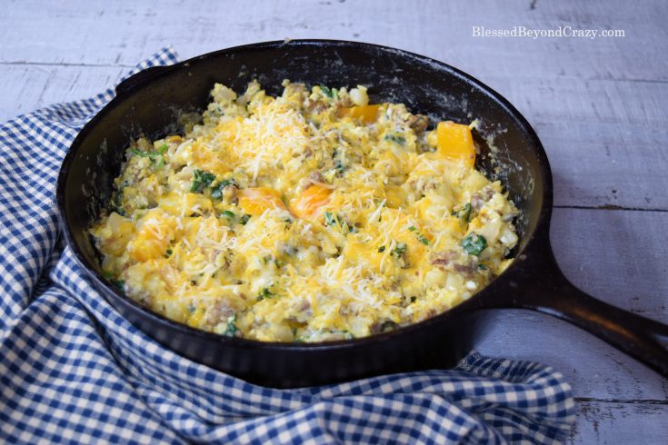 Wake-Up Skillet Breakfast Hash 