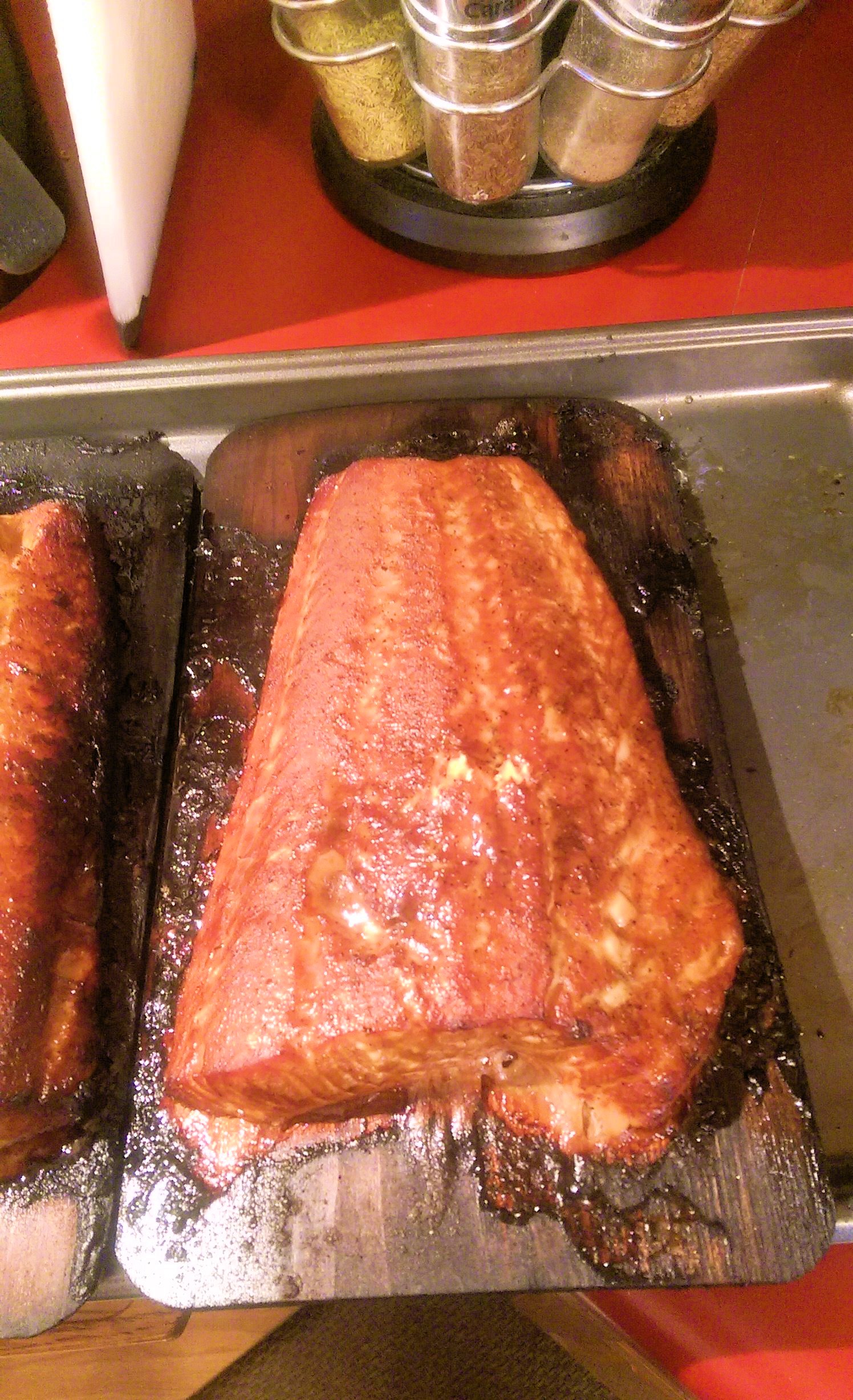Cedar Plank Smoked Salmon Blessed Beyond Crazy