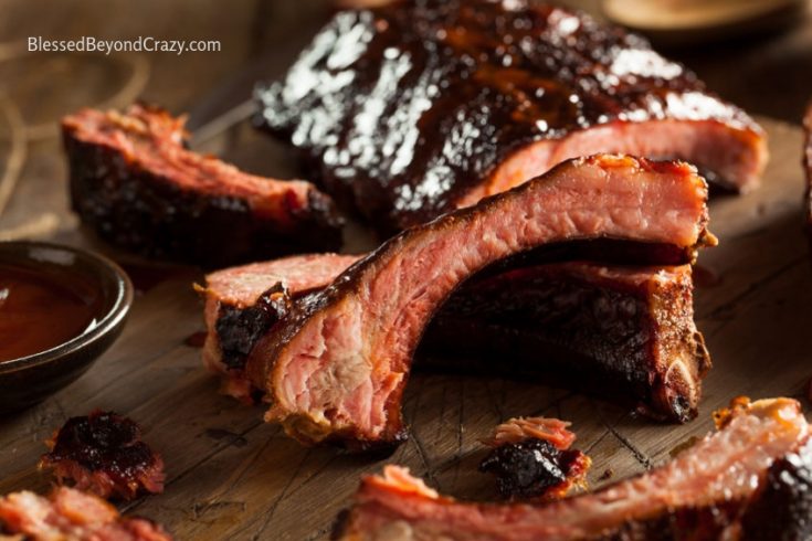 Smoked Honey BBQ Baby Back Ribs