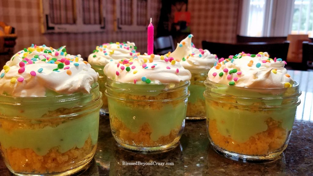 Collection of Festive Mini Dessert Party Parfaits