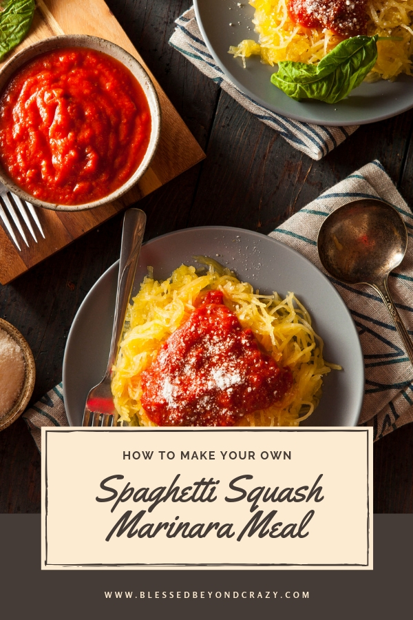 How to Make Your Own Spaghetti Squash Marinara Meal