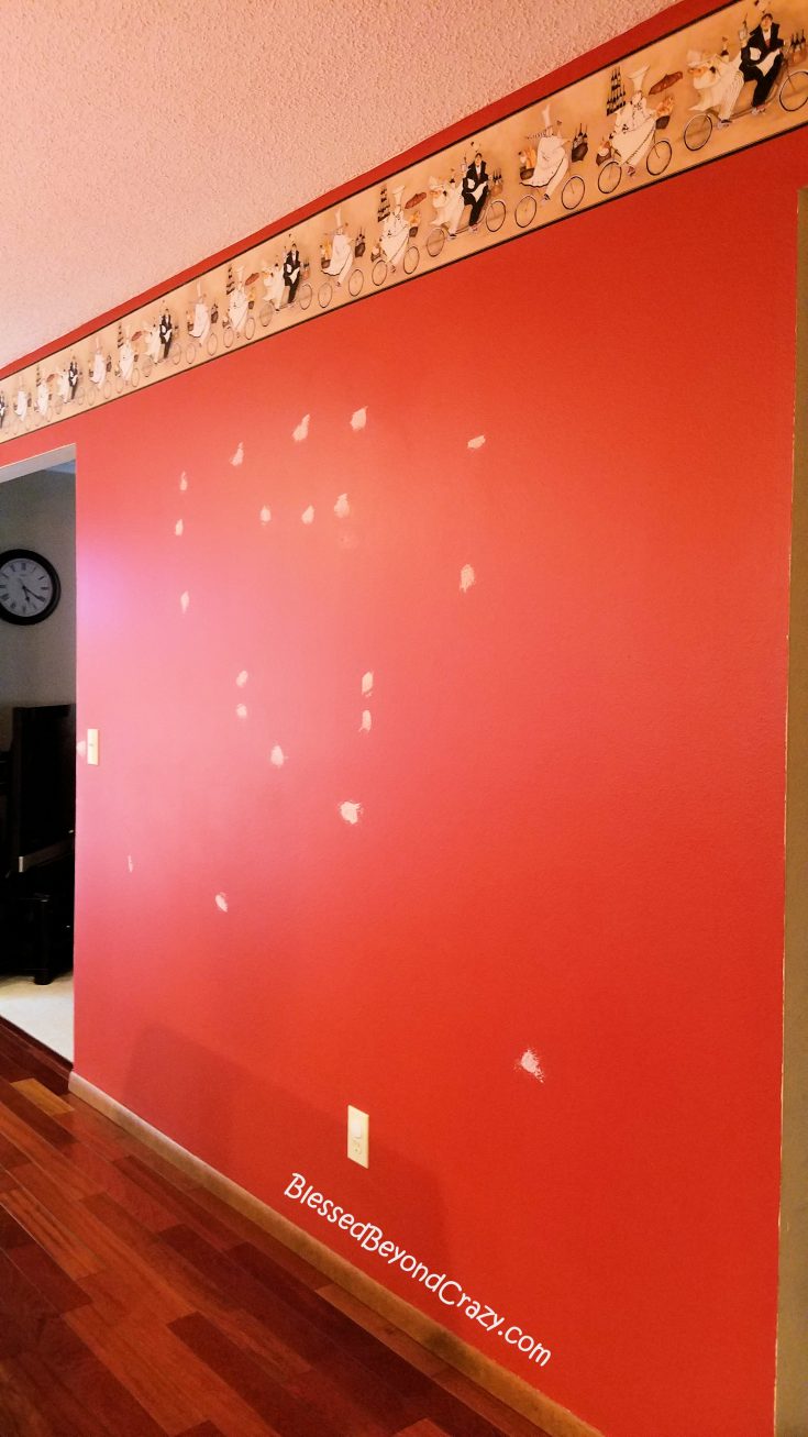 How to Paint Over Wallpaper Blessed Beyond Crazy