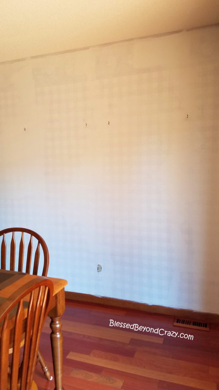 How to Paint Over Wallpaper Blessed Beyond Crazy