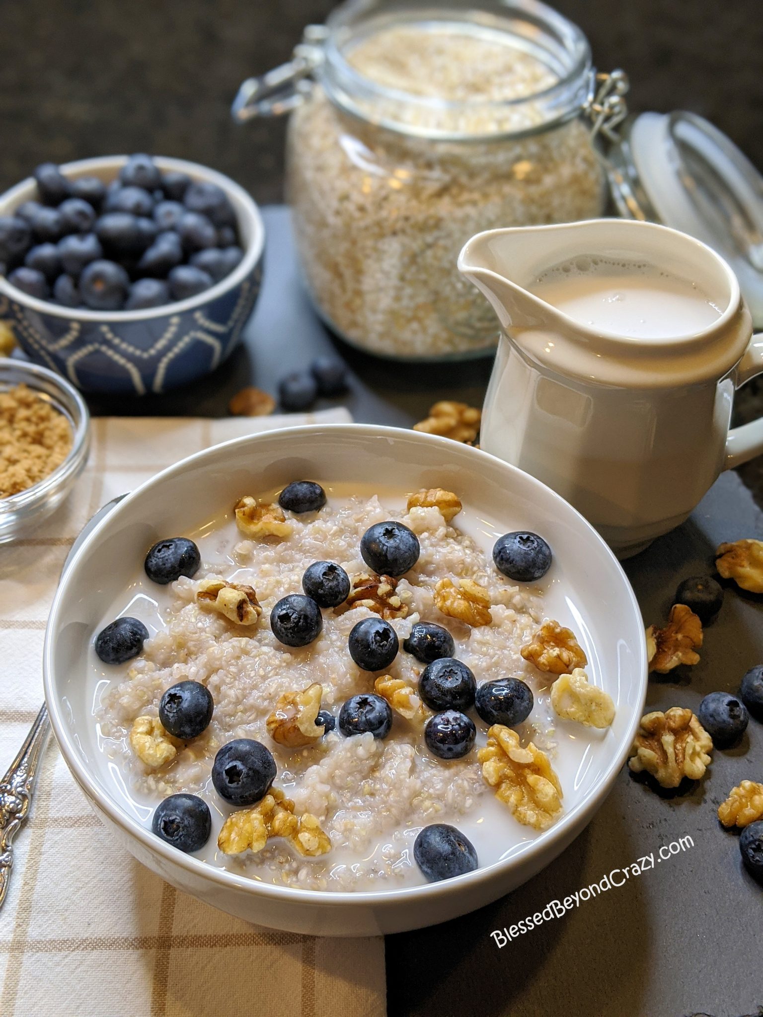 Easy Buckwheat Breakfast Porridge Blessed Beyond Crazy