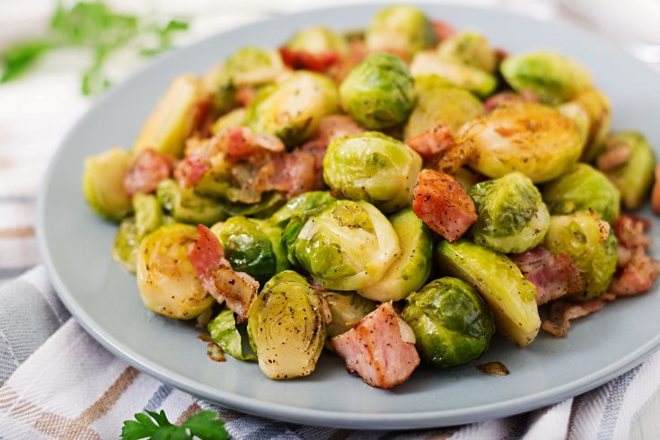 Quick and Easy Pan-Fried Brussel Sprouts